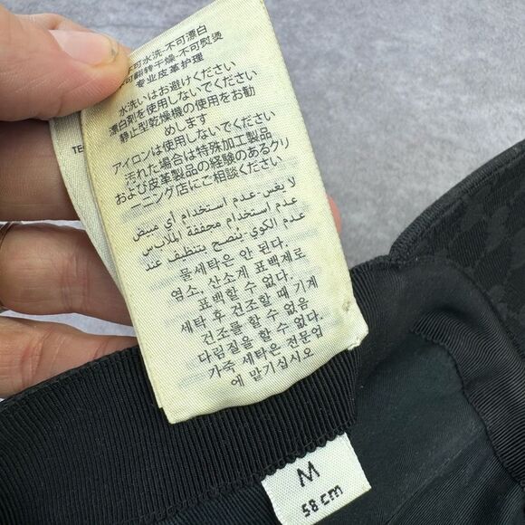 Gucci Off the Grid Black Patch Logo Black Baseball Cap Hat Medium - Picture 9 of 11